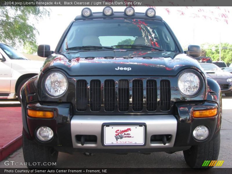 Black Clearcoat / Light Taupe/Dark Slate Gray 2004 Jeep Liberty Renegade 4x4