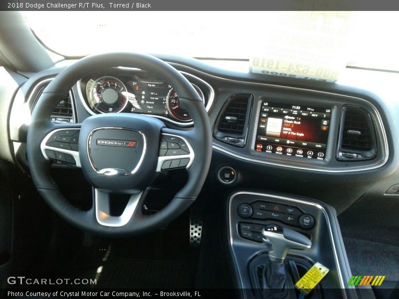 Torred / Black 2018 Dodge Challenger R/T Plus