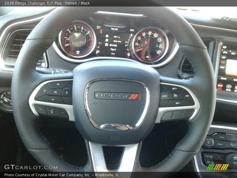 Torred / Black 2018 Dodge Challenger R/T Plus
