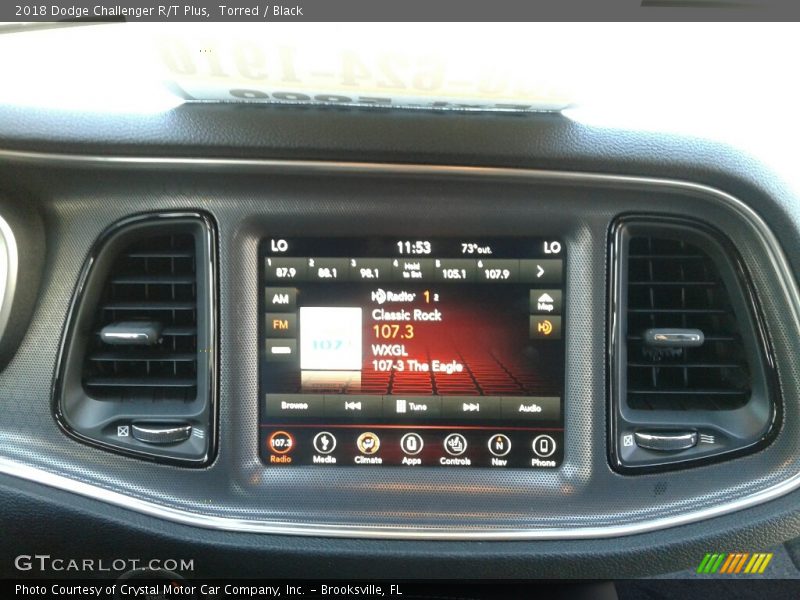 Torred / Black 2018 Dodge Challenger R/T Plus