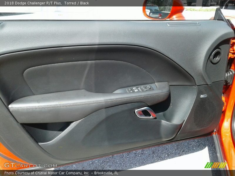 Torred / Black 2018 Dodge Challenger R/T Plus