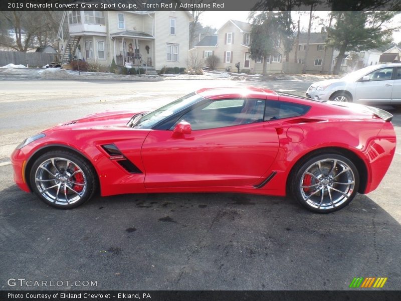  2019 Corvette Grand Sport Coupe Torch Red