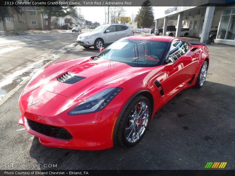 Torch Red / Adrenaline Red 2019 Chevrolet Corvette Grand Sport Coupe