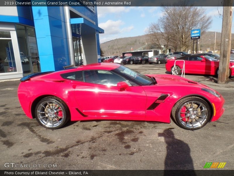 Torch Red / Adrenaline Red 2019 Chevrolet Corvette Grand Sport Coupe