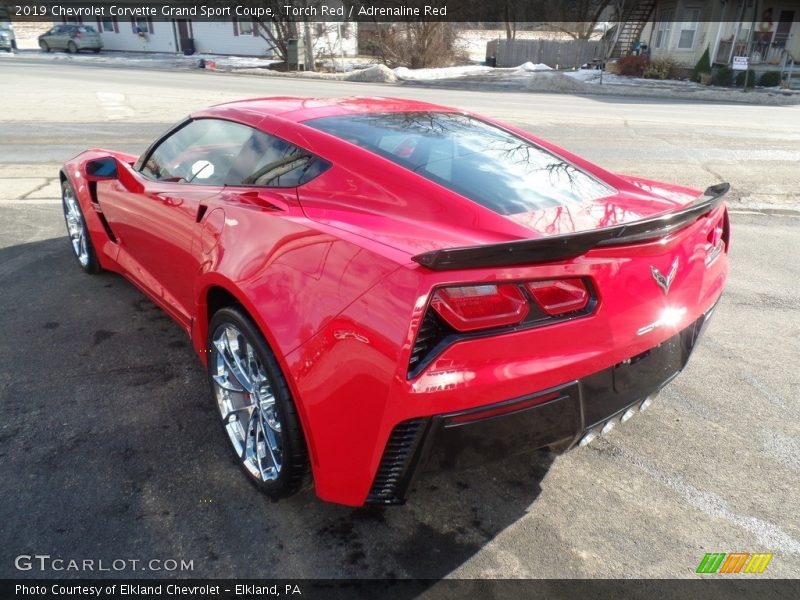 Torch Red / Adrenaline Red 2019 Chevrolet Corvette Grand Sport Coupe