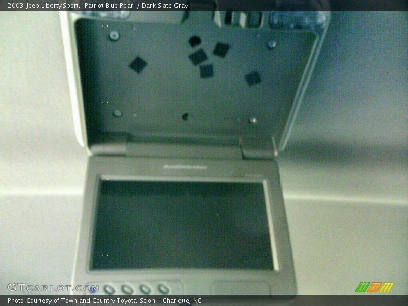 Patriot Blue Pearl / Dark Slate Gray 2003 Jeep Liberty Sport