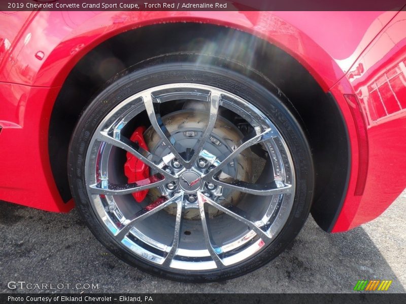  2019 Corvette Grand Sport Coupe Wheel