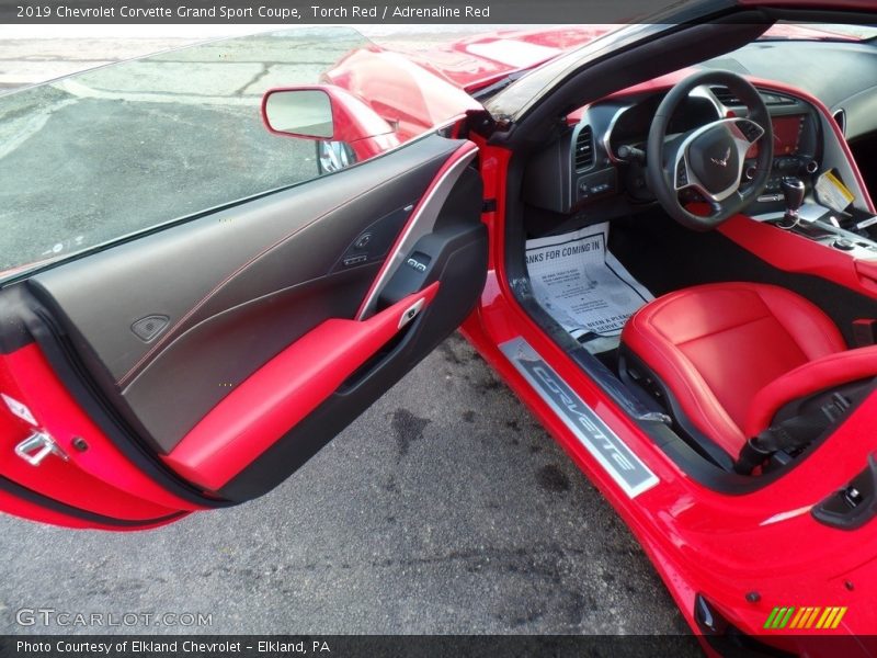 Torch Red / Adrenaline Red 2019 Chevrolet Corvette Grand Sport Coupe