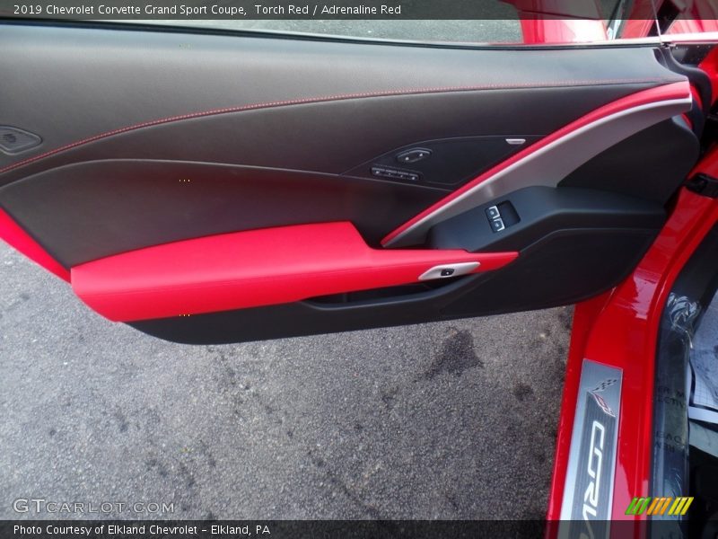 Door Panel of 2019 Corvette Grand Sport Coupe