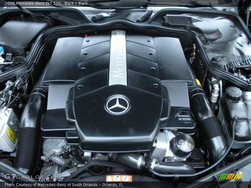 Black / Black 2006 Mercedes-Benz CLS 500