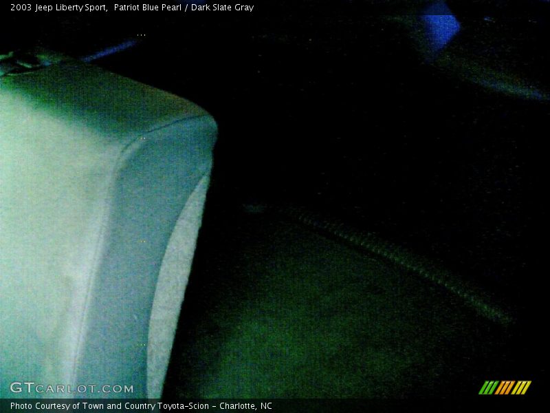 Patriot Blue Pearl / Dark Slate Gray 2003 Jeep Liberty Sport