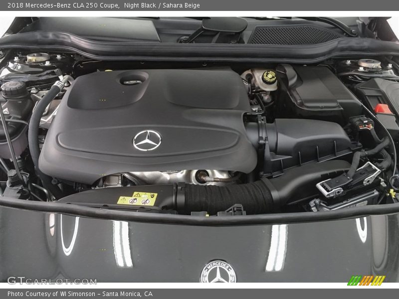 Night Black / Sahara Beige 2018 Mercedes-Benz CLA 250 Coupe