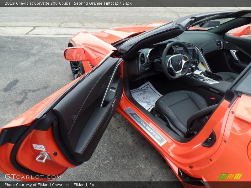  2019 Corvette Z06 Coupe Black Interior