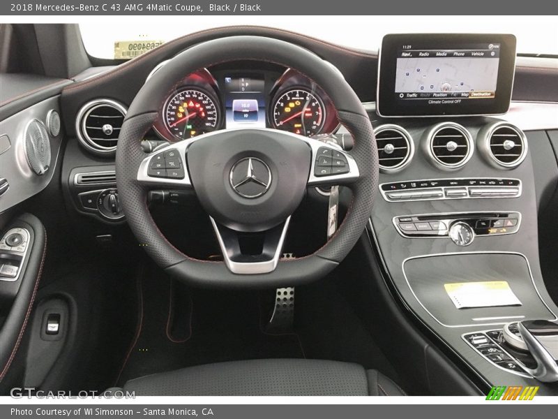 Dashboard of 2018 C 43 AMG 4Matic Coupe