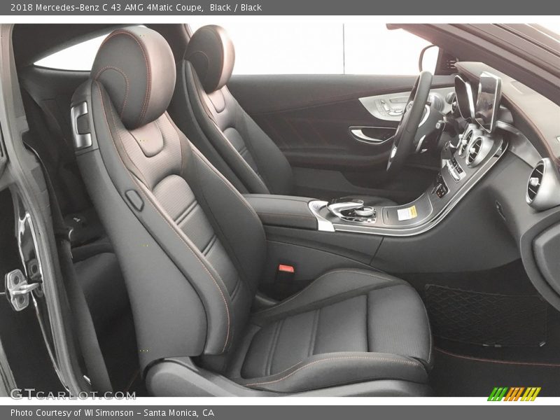 Front Seat of 2018 C 43 AMG 4Matic Coupe