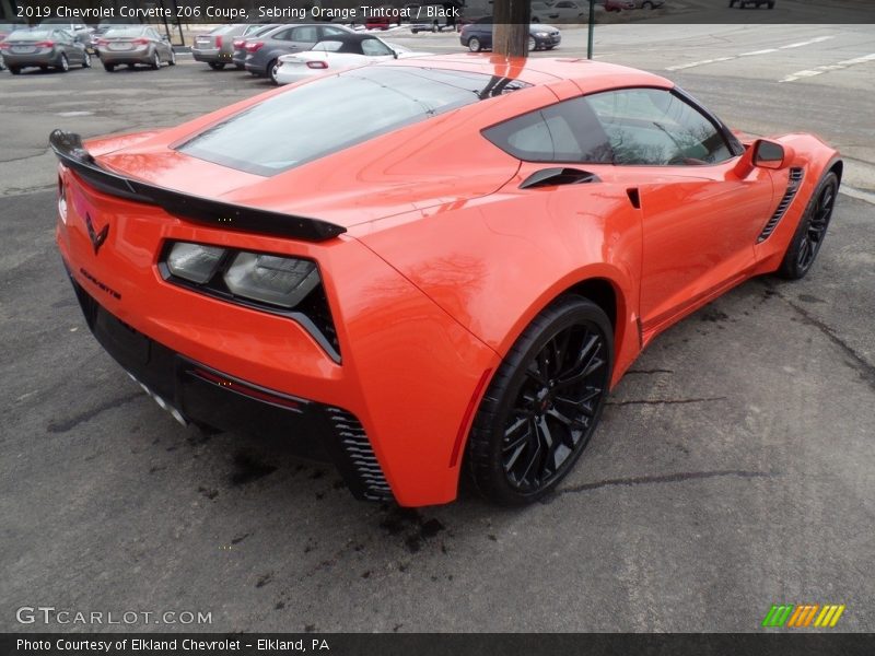Sebring Orange Tintcoat / Black 2019 Chevrolet Corvette Z06 Coupe