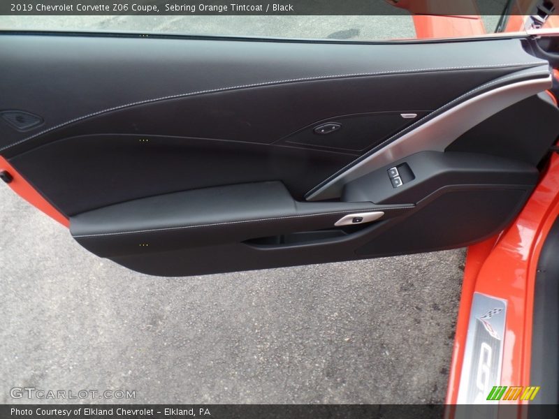 Door Panel of 2019 Corvette Z06 Coupe