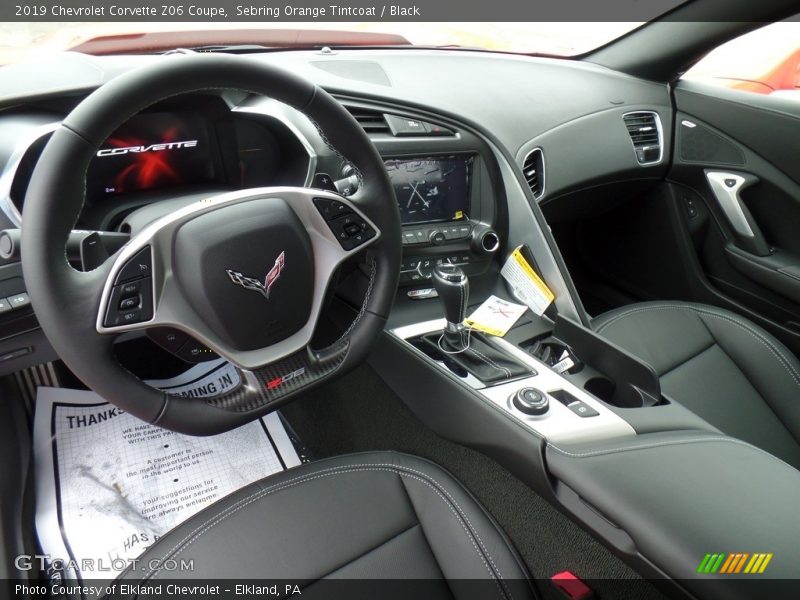 Black Interior - 2019 Corvette Z06 Coupe 