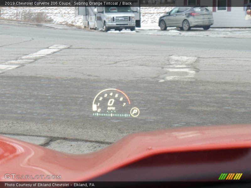 Sebring Orange Tintcoat / Black 2019 Chevrolet Corvette Z06 Coupe