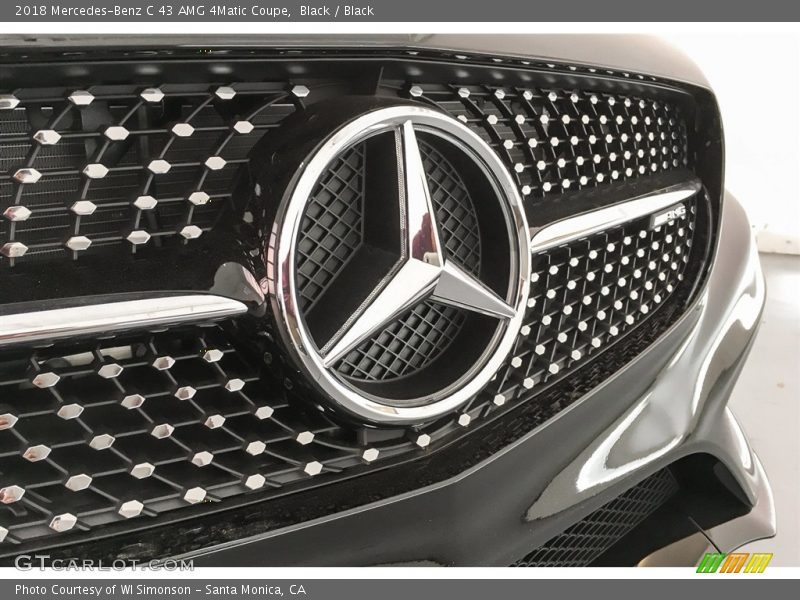 Black / Black 2018 Mercedes-Benz C 43 AMG 4Matic Coupe