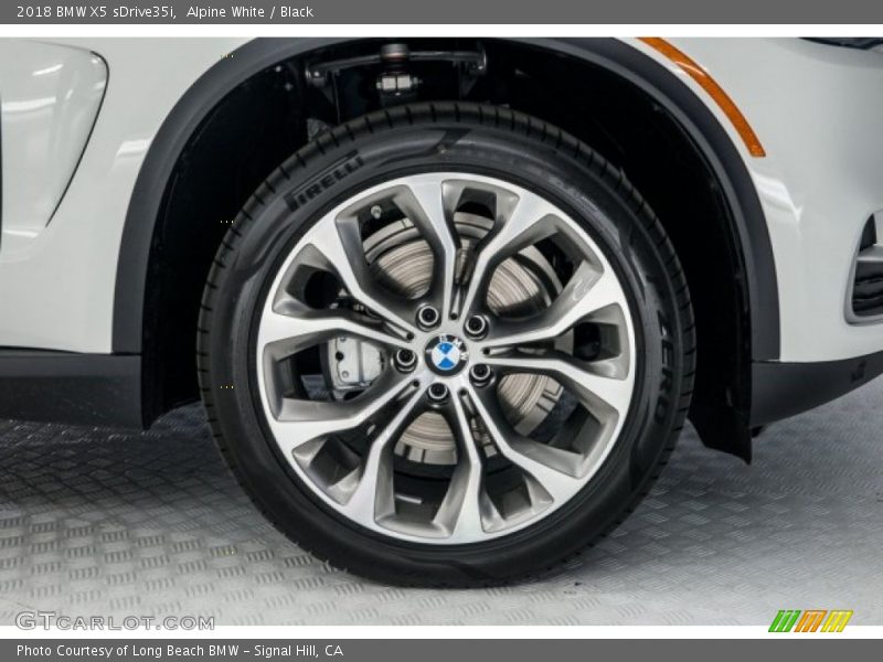 Alpine White / Black 2018 BMW X5 sDrive35i