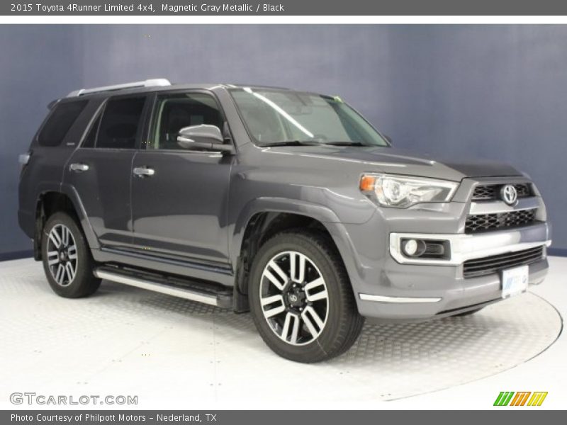 Magnetic Gray Metallic / Black 2015 Toyota 4Runner Limited 4x4