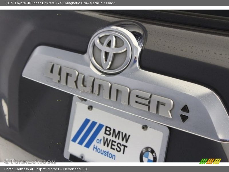 Magnetic Gray Metallic / Black 2015 Toyota 4Runner Limited 4x4