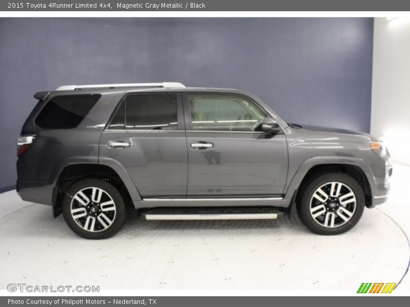 Magnetic Gray Metallic / Black 2015 Toyota 4Runner Limited 4x4