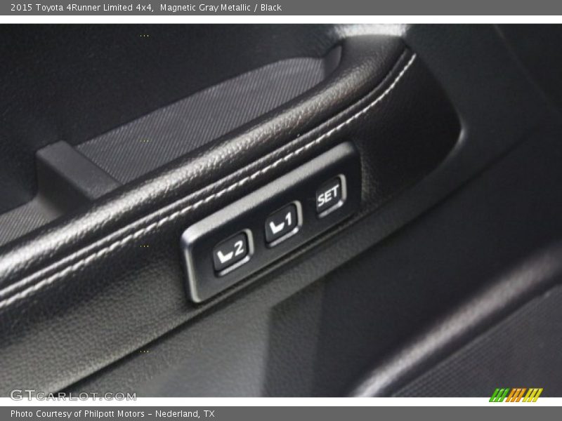 Magnetic Gray Metallic / Black 2015 Toyota 4Runner Limited 4x4
