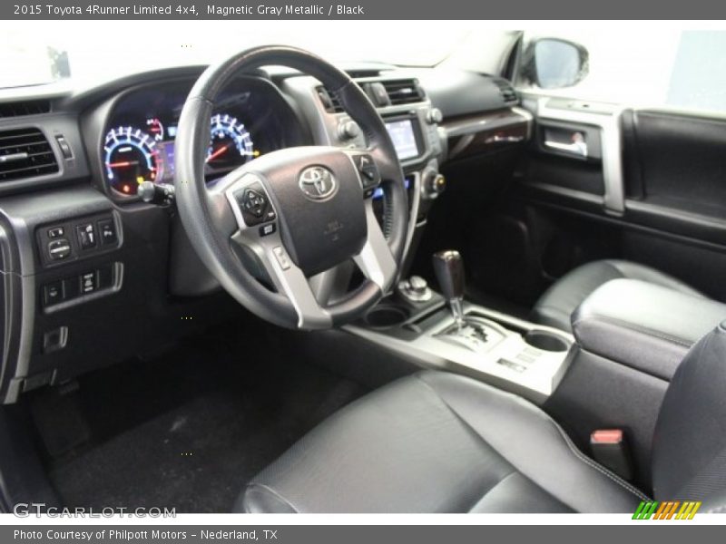 Magnetic Gray Metallic / Black 2015 Toyota 4Runner Limited 4x4