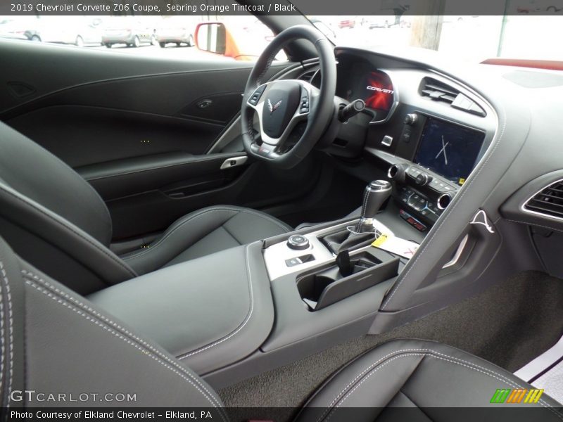 Dashboard of 2019 Corvette Z06 Coupe