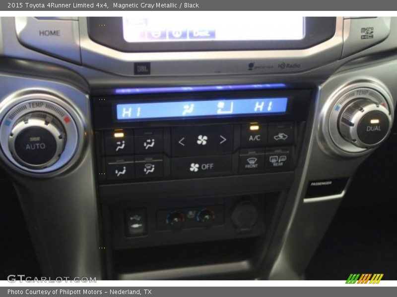 Magnetic Gray Metallic / Black 2015 Toyota 4Runner Limited 4x4