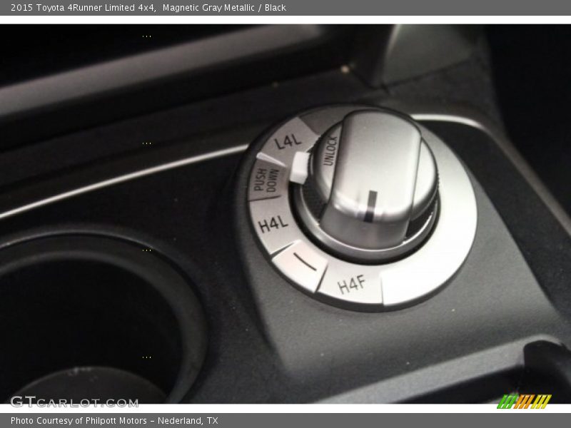 Magnetic Gray Metallic / Black 2015 Toyota 4Runner Limited 4x4