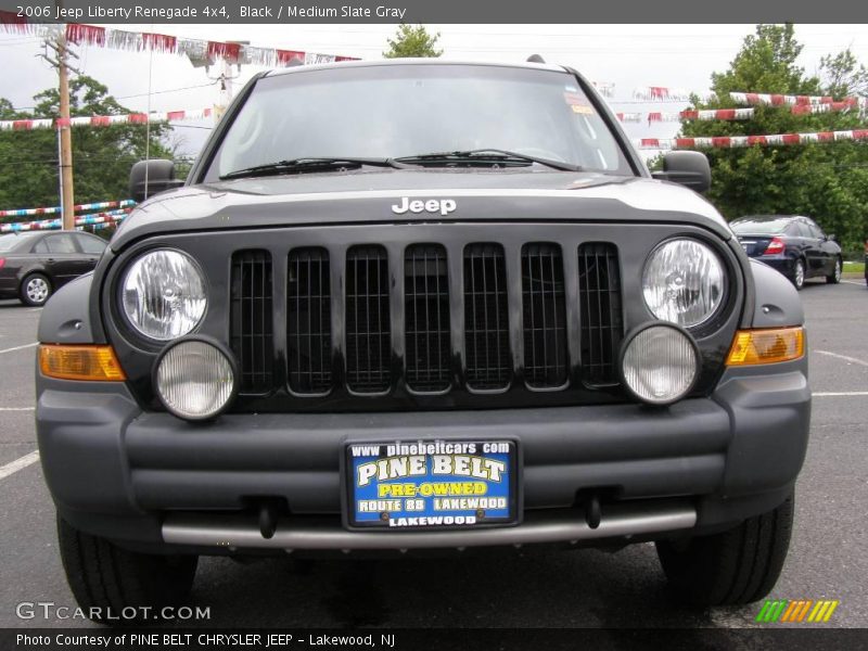 Black / Medium Slate Gray 2006 Jeep Liberty Renegade 4x4