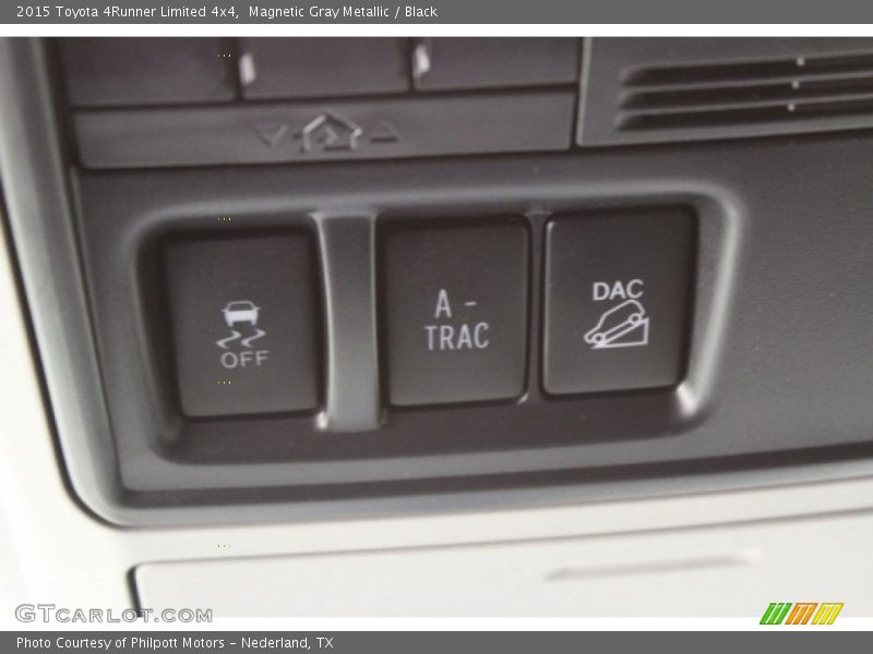 Magnetic Gray Metallic / Black 2015 Toyota 4Runner Limited 4x4