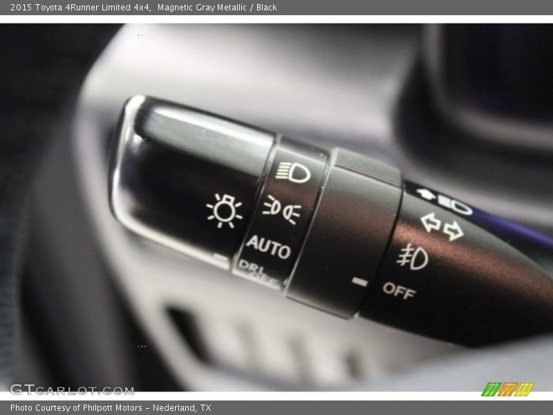 Magnetic Gray Metallic / Black 2015 Toyota 4Runner Limited 4x4
