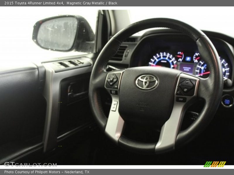 Magnetic Gray Metallic / Black 2015 Toyota 4Runner Limited 4x4