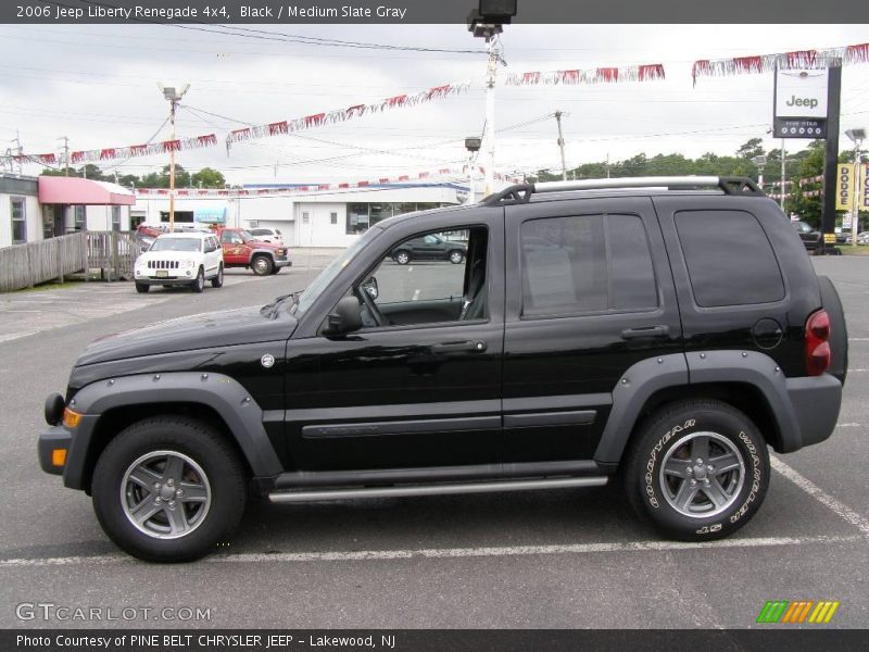 Black / Medium Slate Gray 2006 Jeep Liberty Renegade 4x4