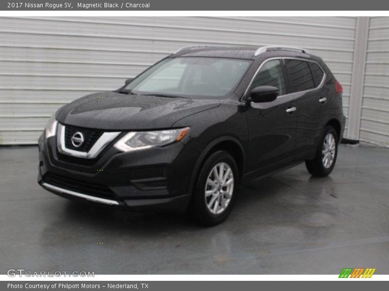 Magnetic Black / Charcoal 2017 Nissan Rogue SV