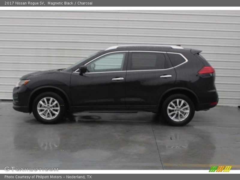 Magnetic Black / Charcoal 2017 Nissan Rogue SV