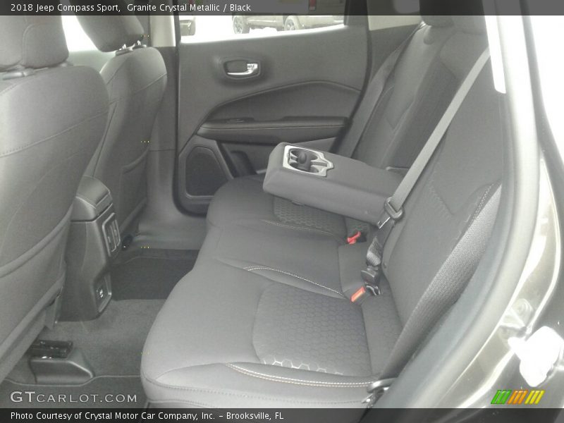 Granite Crystal Metallic / Black 2018 Jeep Compass Sport