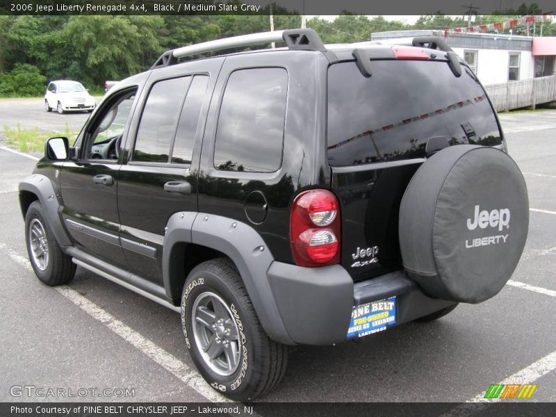 Black / Medium Slate Gray 2006 Jeep Liberty Renegade 4x4