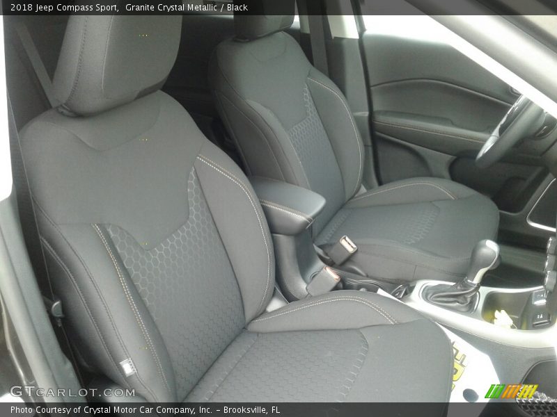 Granite Crystal Metallic / Black 2018 Jeep Compass Sport