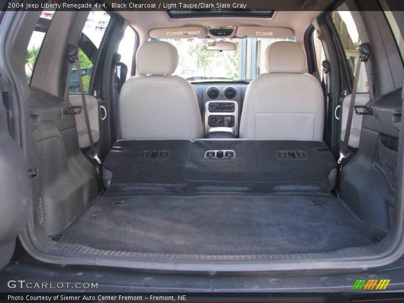 Black Clearcoat / Light Taupe/Dark Slate Gray 2004 Jeep Liberty Renegade 4x4