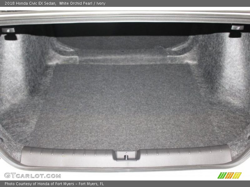 White Orchid Pearl / Ivory 2018 Honda Civic EX Sedan