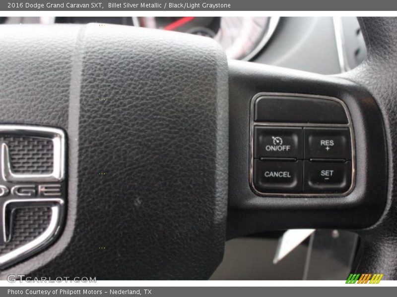 Billet Silver Metallic / Black/Light Graystone 2016 Dodge Grand Caravan SXT