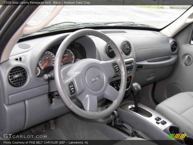 Black / Medium Slate Gray 2006 Jeep Liberty Renegade 4x4