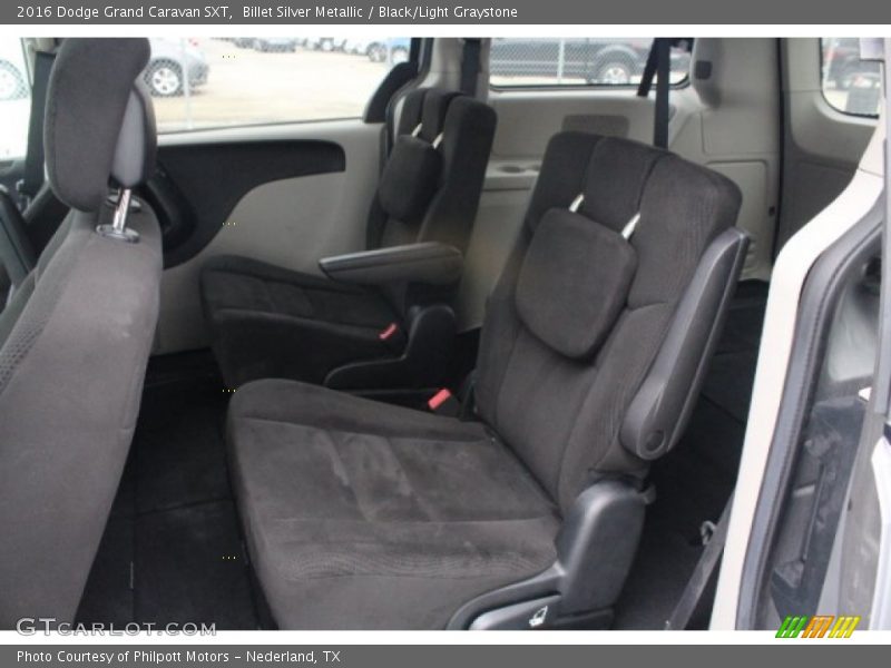 Billet Silver Metallic / Black/Light Graystone 2016 Dodge Grand Caravan SXT