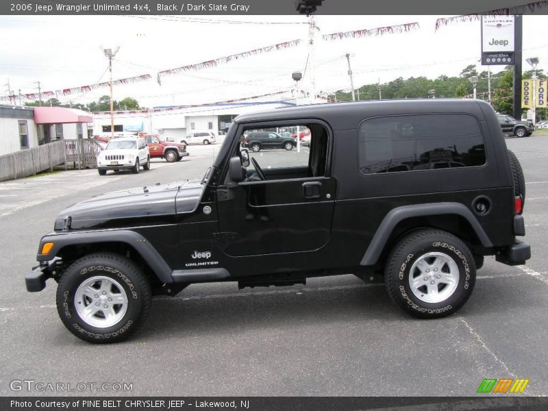 Black / Dark Slate Gray 2006 Jeep Wrangler Unlimited 4x4