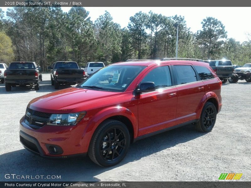 Redline / Black 2018 Dodge Journey SXT